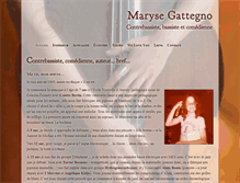 Tablet Screenshot of marysegattegno.com
